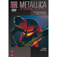 Metallica Dvd Legendary Bass  Licks 1988-1997