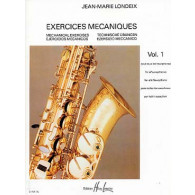 Londeix J.m. Exercices Mecaniques Vol 1 Saxo