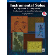 Instrumental Solos BY Special Arrangements Saxo Alto