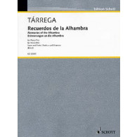 Tarrega F. Recuerdos de la Alhambra Cordes et Piano