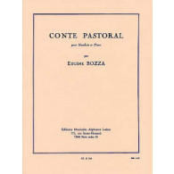 Bozza E. Conte Pastoral Hautbois