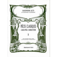 Pieces Classiques Vol 5 Saxo Alto