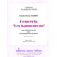 Joubert C.h. Concerto Les Kangourous Clarinette