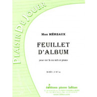 Mereaux M. Feuillet D'album Cor
