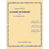 Cools E. Allegro de Concert OP 81 Trombone