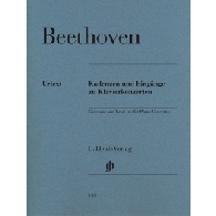 Beethoven L.v. Cadences et LEAD-INS For Piano Concertos