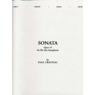 Creston P. Sonata OP 19 Saxo Mib