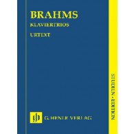 Brahms J. Trios Avec Piano Conducteur