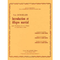 Van Dorsselaer W. Introduction et Allegro Martial Trombone
