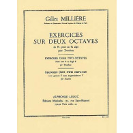 Milliere G. Exercices Sur Deux Octaves Trombone