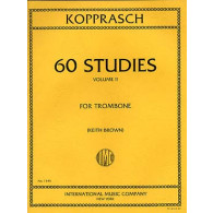 Kopprasch 60 Etudes Vol 2 Trombone