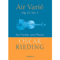 Rieding O. Air Varie Violon