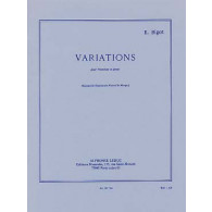 Bigot E. Variations Trombone