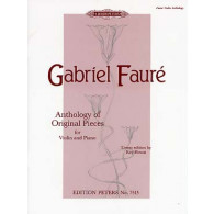 Faure G. Anthology Pieces Violon