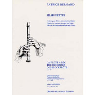 Bernard P. Silhouettes Flute A Bec Soprano