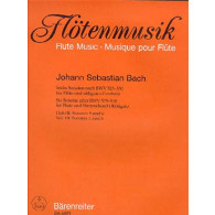 Bach J.s. 6 Sonates Bwv 525-530 Vol 3 Flute