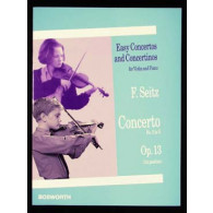 Seitz F. Concerto N°2 OP 13 Violon