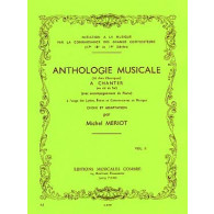 Meriot M. Anthologie Musicale A Chanter Vol 2
