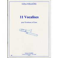 Milliere G. 11 Vocalises Trombone