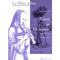 Simon M.  Sonate UT Mineur Flute A Bec