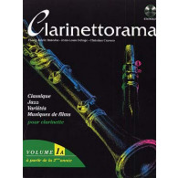 Clarinettorama Vol 1A Clarinette + CD