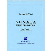 Vinci L. Sonate RE Majeur Flute