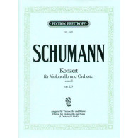 Schumann R. Concerto la Mineur Violoncelle