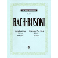 Bach J.s./busoni F. Toccata DO Majeur Piano