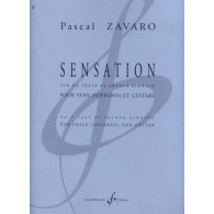Zavaro P. Sensation Soprano et Guitare