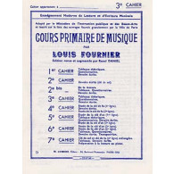 Fournier L. Cours Primaire de Musique Vol 3