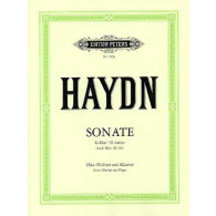 Haydn J. Sonate Sol Majeur Flute OU Violon