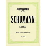 Schumann R. Lieder Vol 1 Voix Moyenne