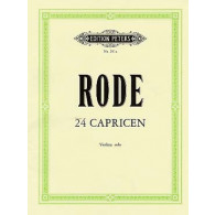 Rode P. 24 Caprices Violon