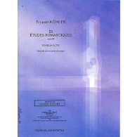 Kohler E. 25 Etudes Romantiques Flute
