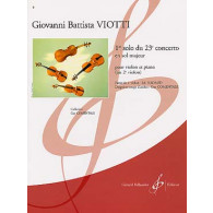Viotti G.b. 1ER Solo DU 23ME Concerto Violon
