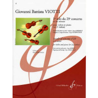 Viotti G.b. 1ER Solo DU 29ME Concerto Violon