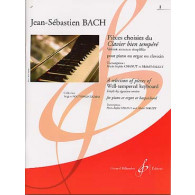 Bach J.s. Pieces Choisies Vol 1 Piano