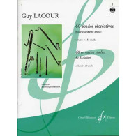 Lacour G. 60 Etudes Recreatives Vol 1 Clarinette