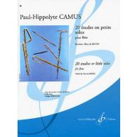 Camus P.h. 20 Etudes Flute