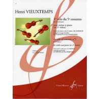 Vieuxtemps H. 5ME Concerto 1ER Solo Violon