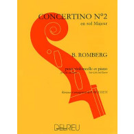 Romberg B. Concertino OP 38 N°2 Violoncelle