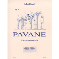 Faure G. Pavane OP 50 Piano
