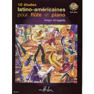 Arriagada S. 10 Etudes Latino Americaines Vol 1 Flute