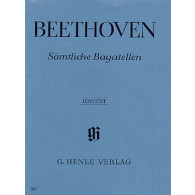 Beethoven L.v. Bagatelles Piano