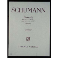 Schumann R. Sonate OP 105 Violon