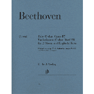 Beethoven L.v. Trio DO Majeur OP 87 2 Hautbois 1 Cor Anglais