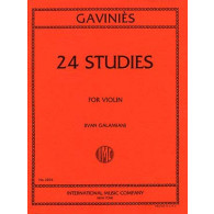 Gavinies P. 24 Etudes Violon