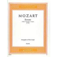 Mozart W.a. Sonate KV 280 FA Majeur Piano