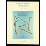 Andersen J. 18 Petites Etudes OP 41 Flute