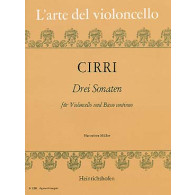 Cirri G. Sonaten Violoncelle